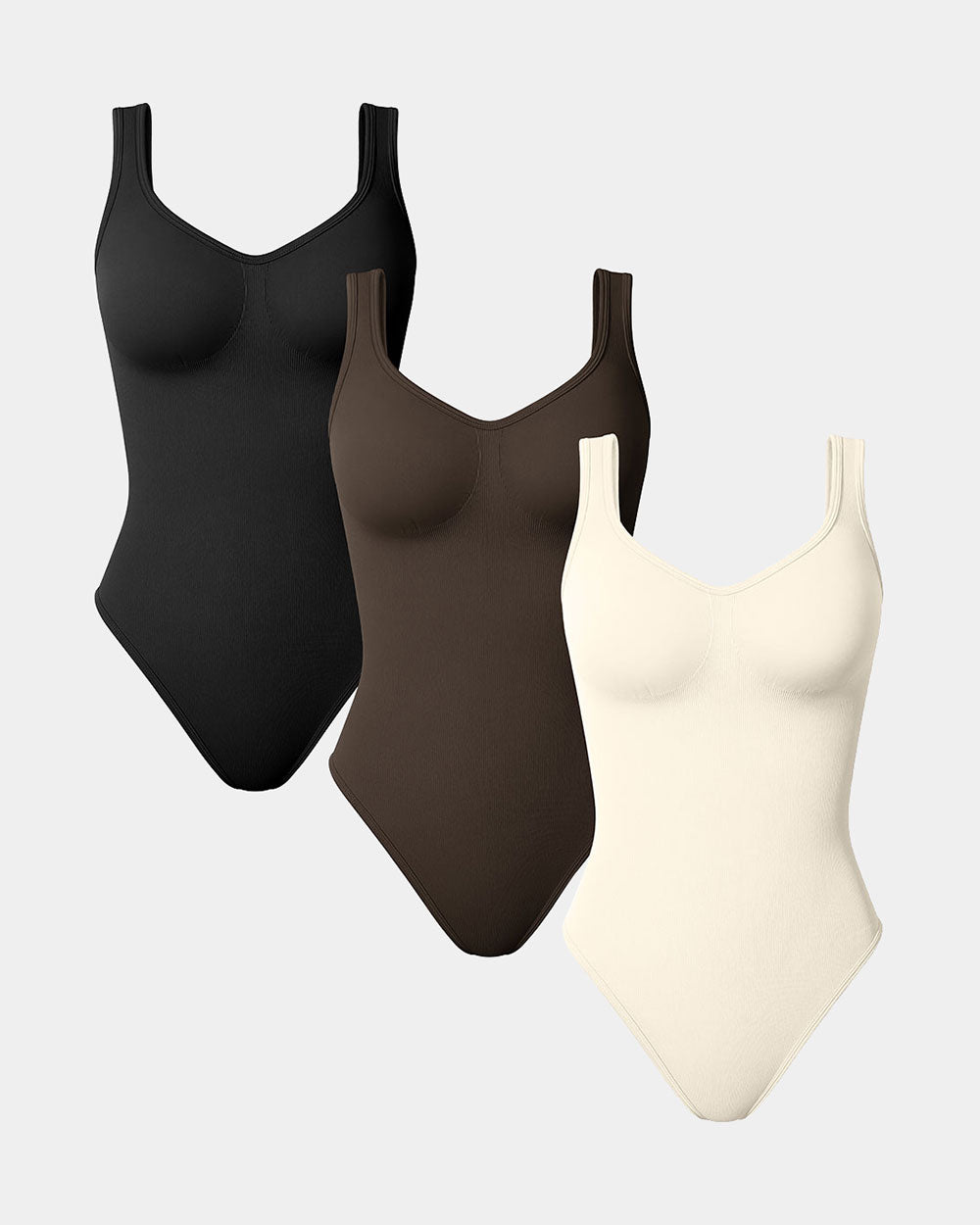 Wide Strap Beauty Bodysuits